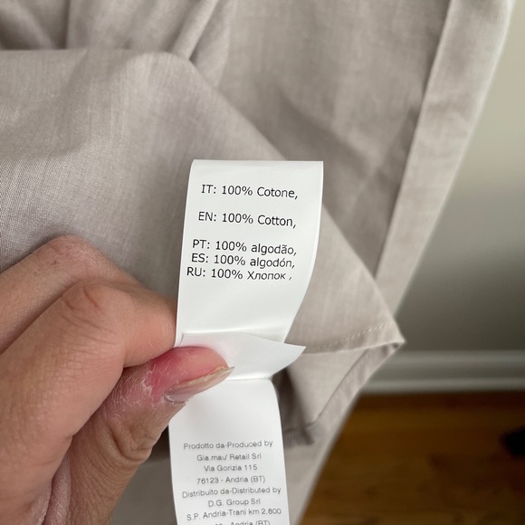 Maria Vittoria Paolillo Boxy Button Down NWT - Picture 6 of 7